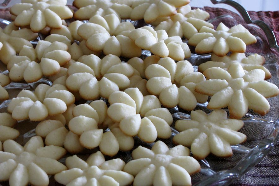 Almond Spritz Cookies