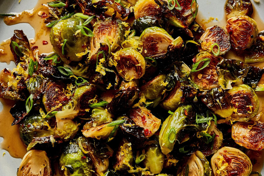 Soy Glazed Brussels Sprouts